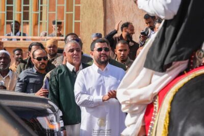 رئيس الهيئة في زيارة إلى بلدية القرضة الشاطئ